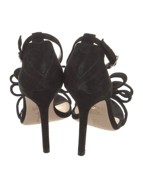 Isa Tapia Suede Sandals