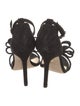 Isa Tapia Suede Sandals