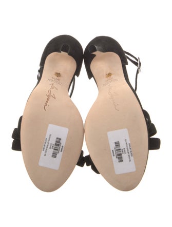 Isa Tapia Suede Sandals