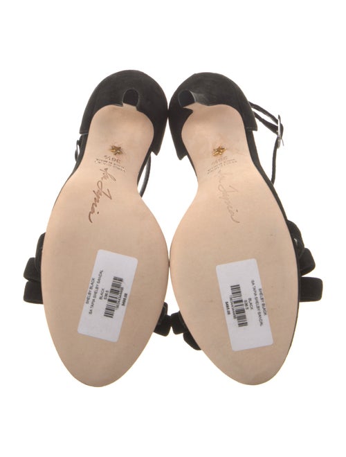 Isa Tapia Suede Sandals