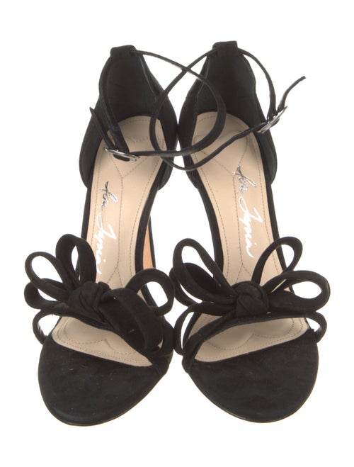 Isa Tapia Suede Sandals