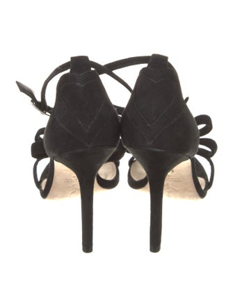Isa Tapia Suede Sandals