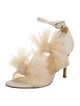 Isa Tapia Satin Sandals