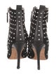 Isa Tapia Suede Studded Accents Boots