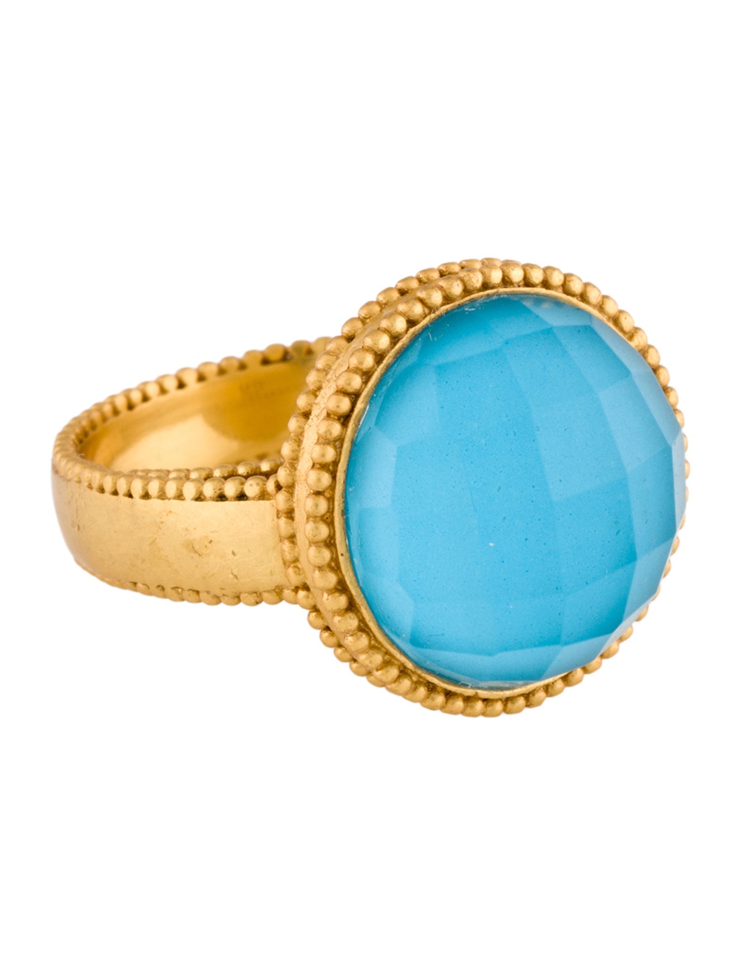 Julie Vos Crystal Cocktail Ring