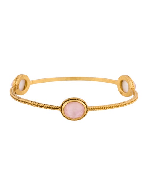 Julie Vos Stone Bangle Bracelet