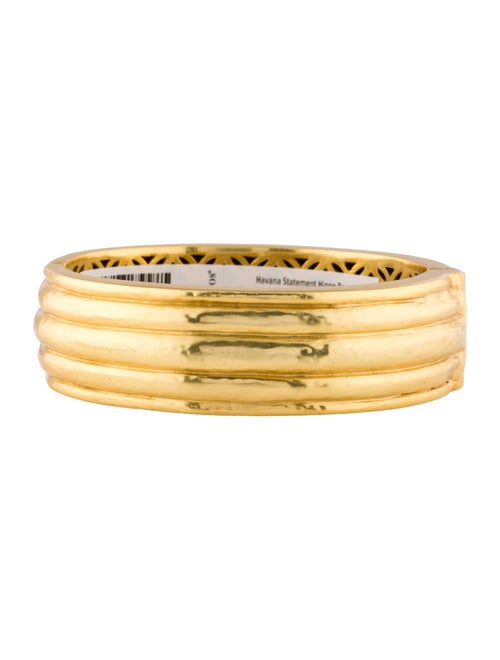 Julie Vos Havana Statement Hinge Bangle