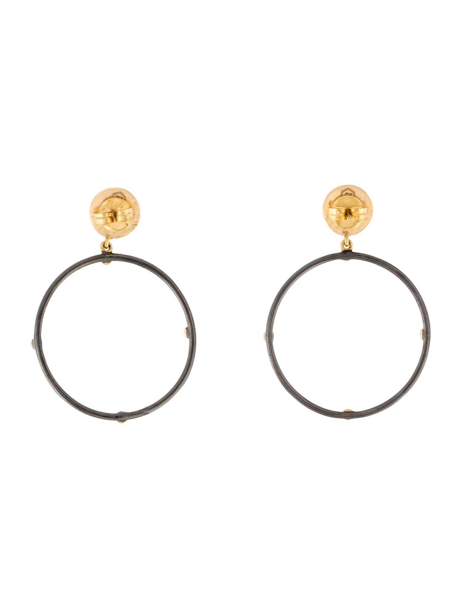 Julie Vos Cubic Zirconia Paris Statement Earrings