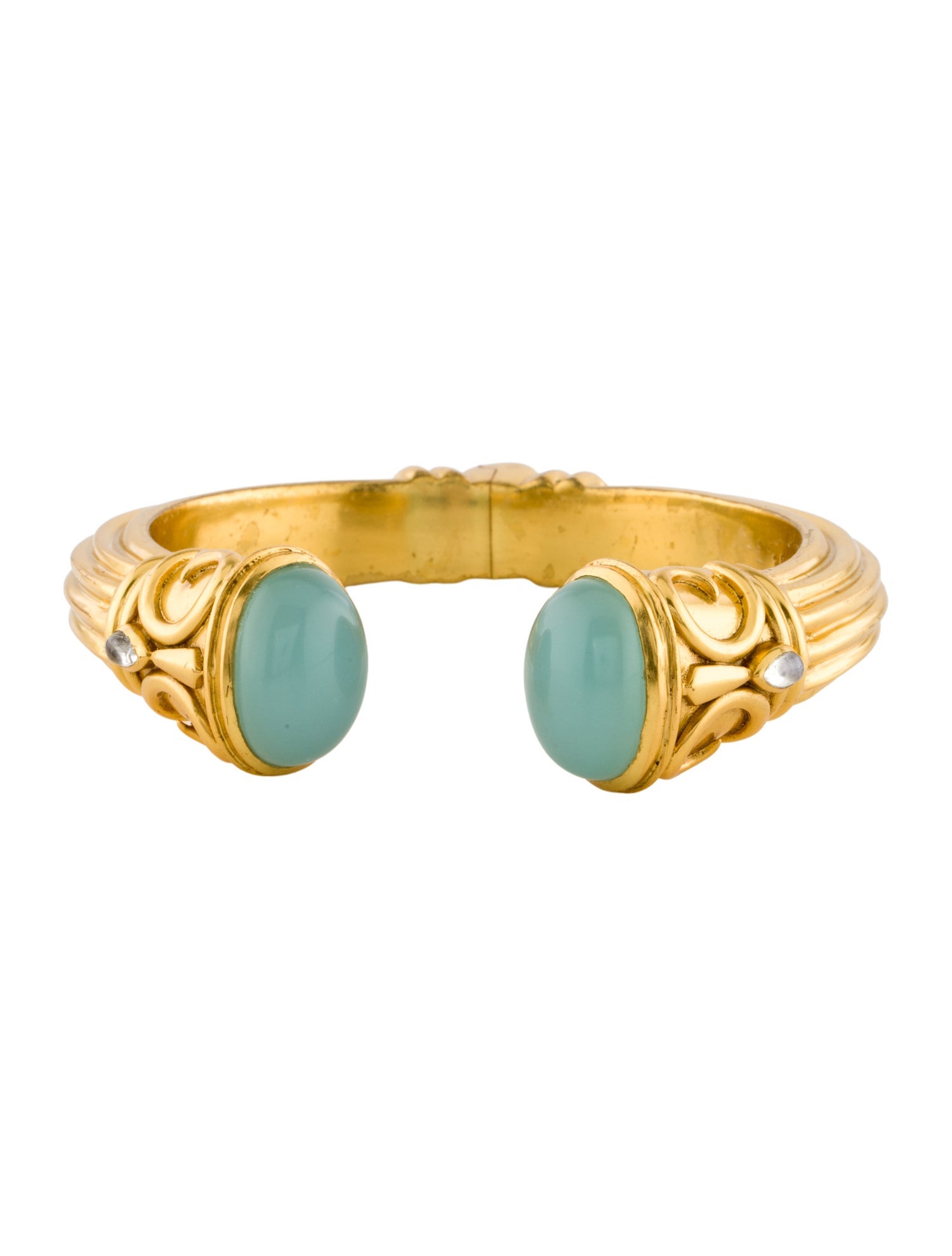 Julie Vos Glass Cuff Bracelet