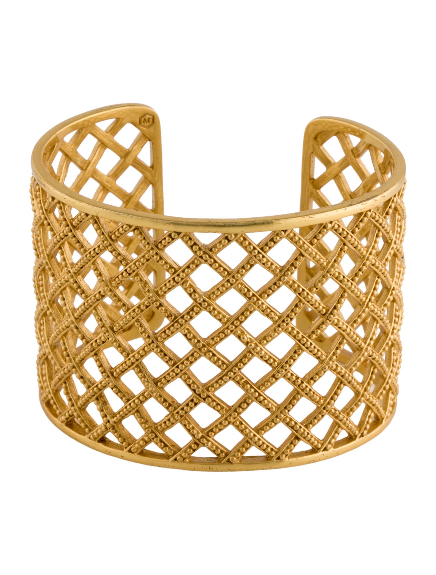 Julie Vos Monaco Lattice Cuff Bracelet