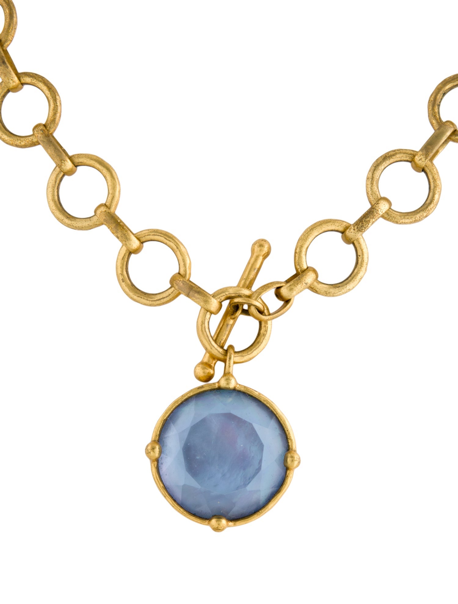 Julie Vos Crystal Honeybee Pendant Necklace