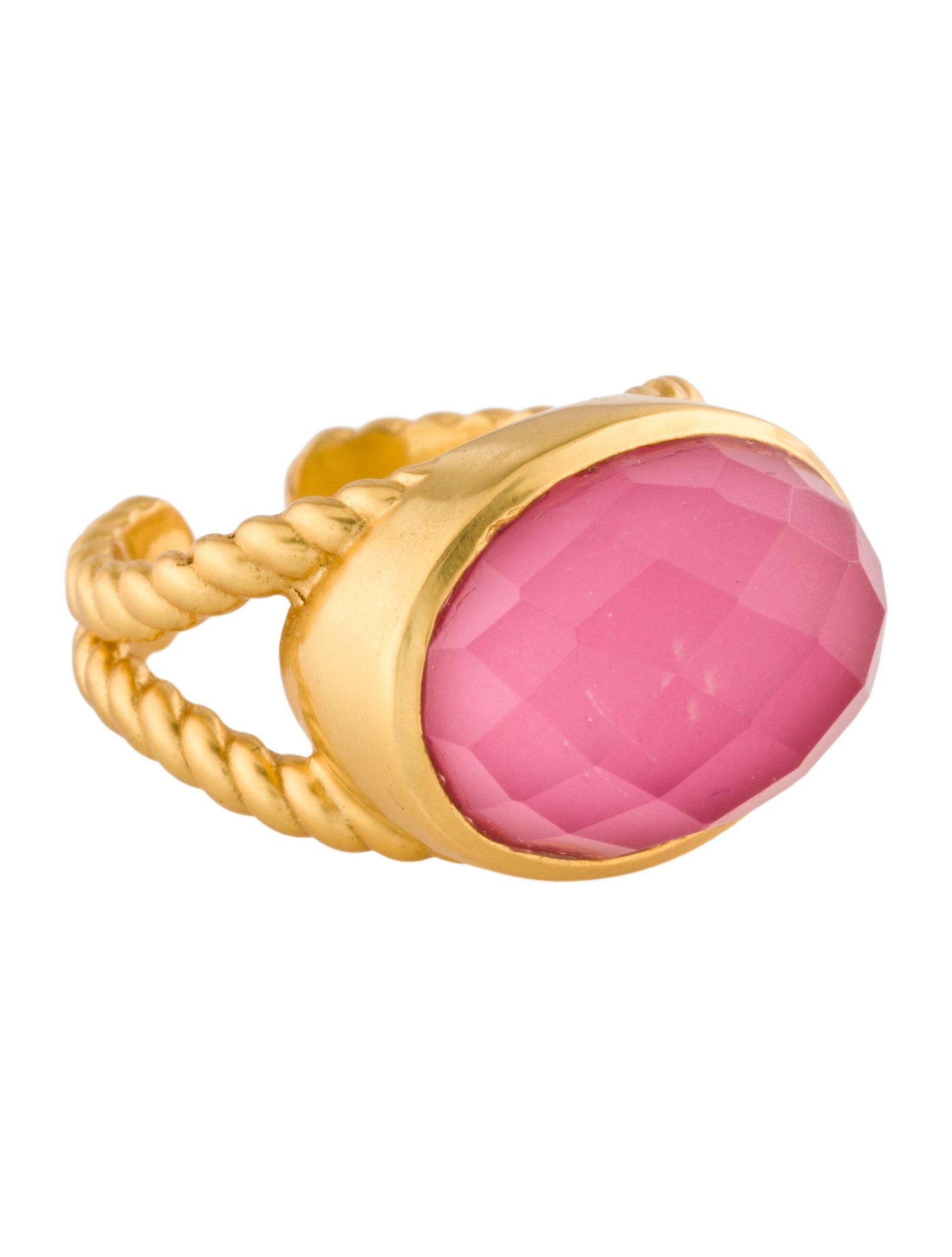 Julie Vos Crystal Cocktail Ring
