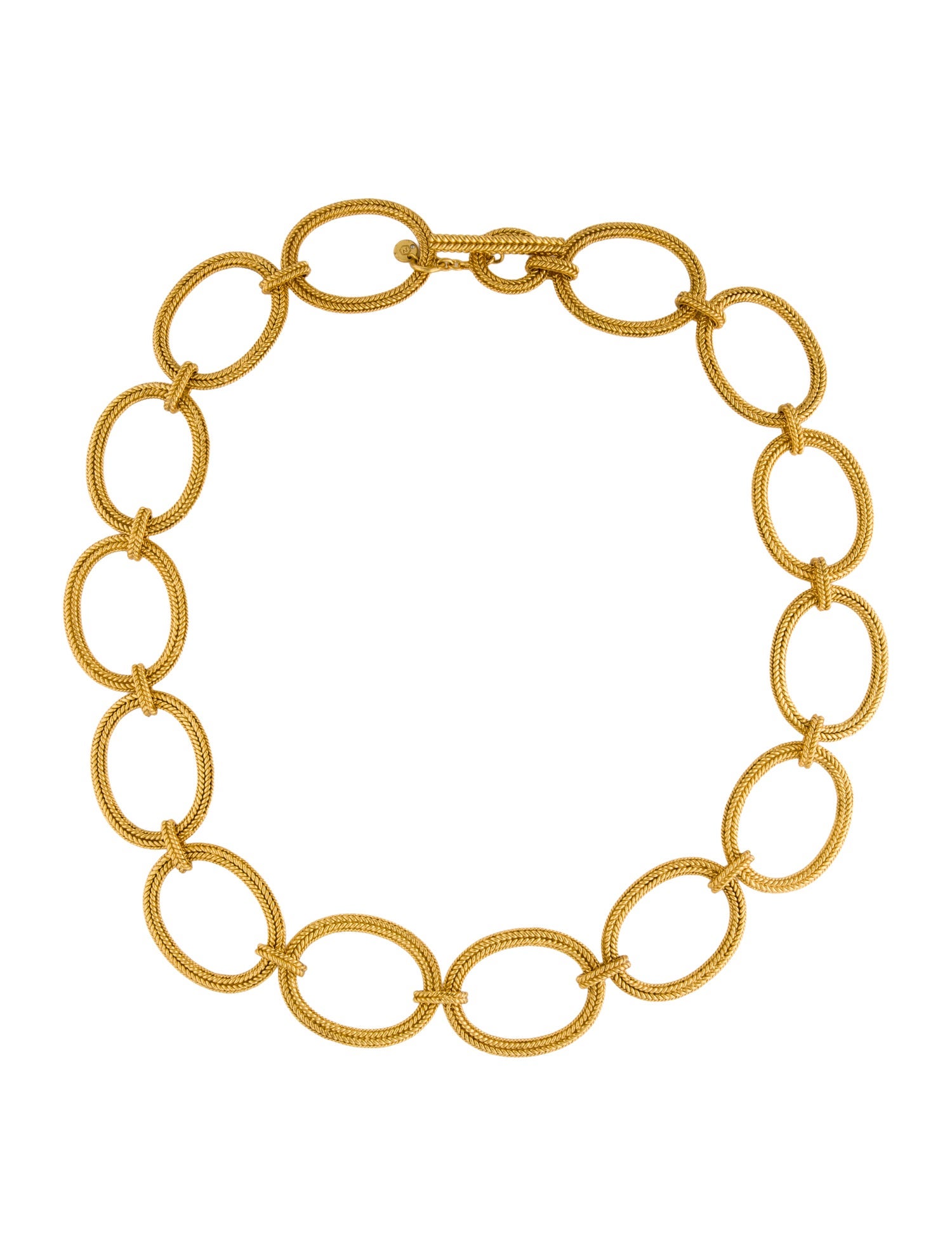 Julie Vos Chain Collar Necklace