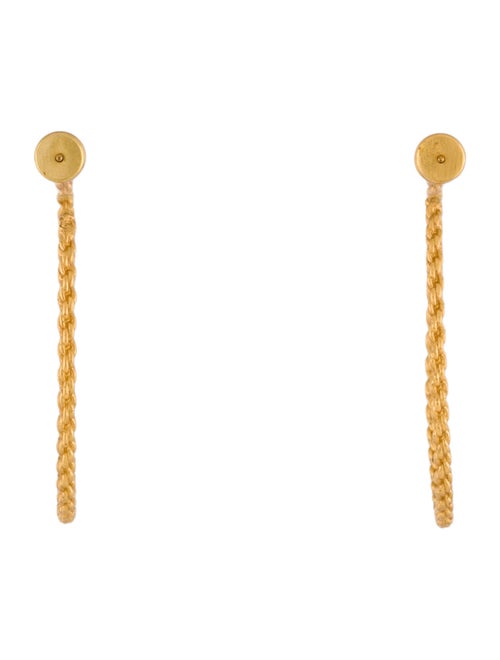 Julie Vos Twist Hoop Earrings