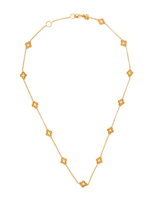 Julie Vos Florentine Demi Delicate Station Necklace