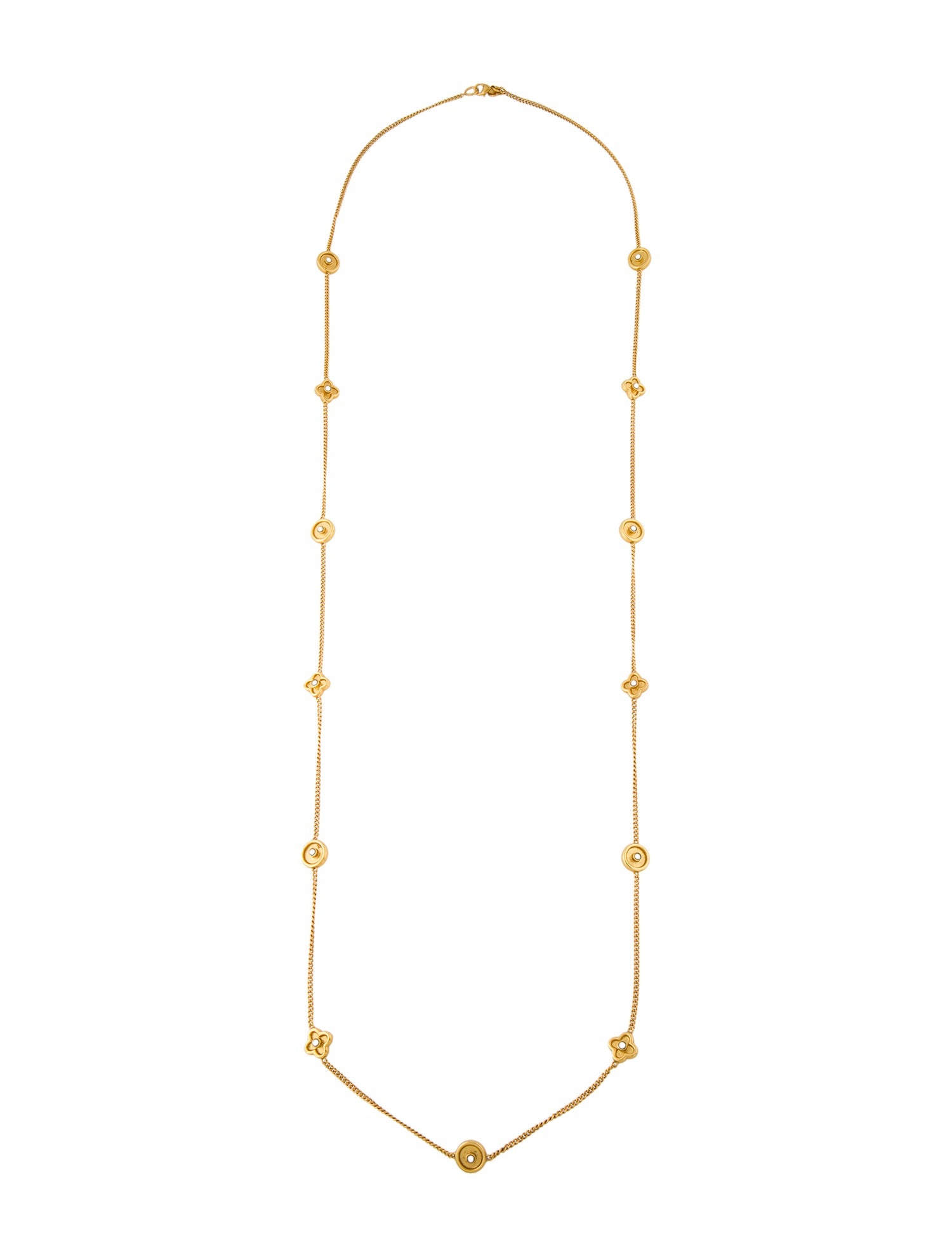 Julie Vos Pearl Station Necklace