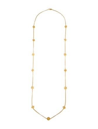 Julie Vos Pearl Station Necklace
