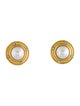 Julie Vos Crystal & Faux Pearl Astor Stud Earrings