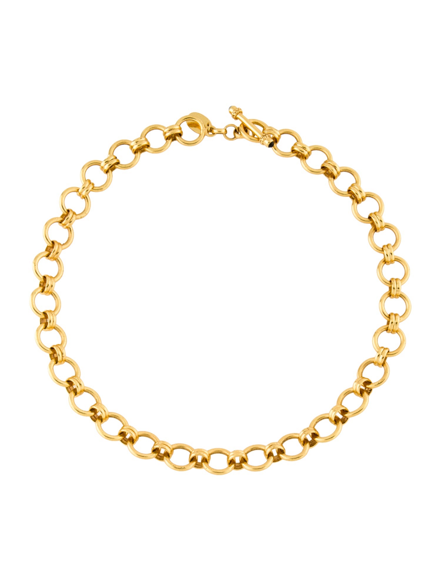 Julie Vos Glass Chain Necklace