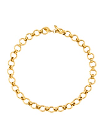 Julie Vos Glass Chain Necklace