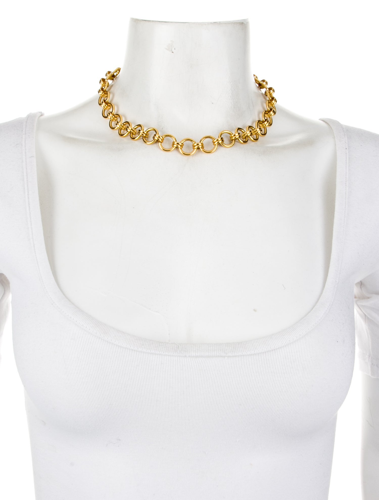Julie Vos Glass Chain Necklace