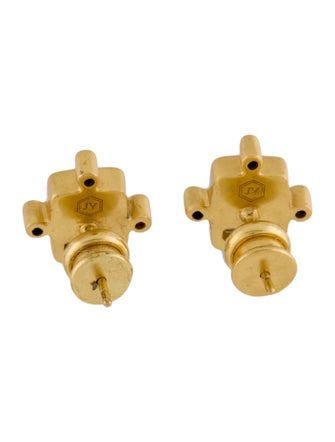 Julie Vos Cubic Zirconia Clara Stud Earrings