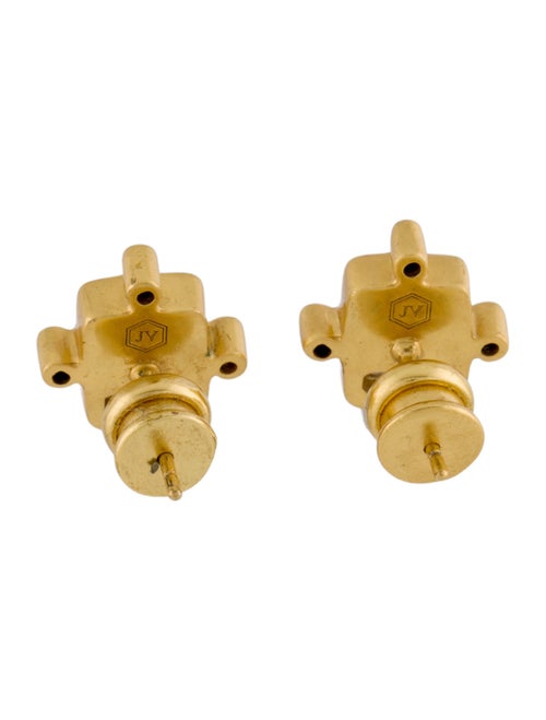 Julie Vos Cubic Zirconia Clara Stud Earrings