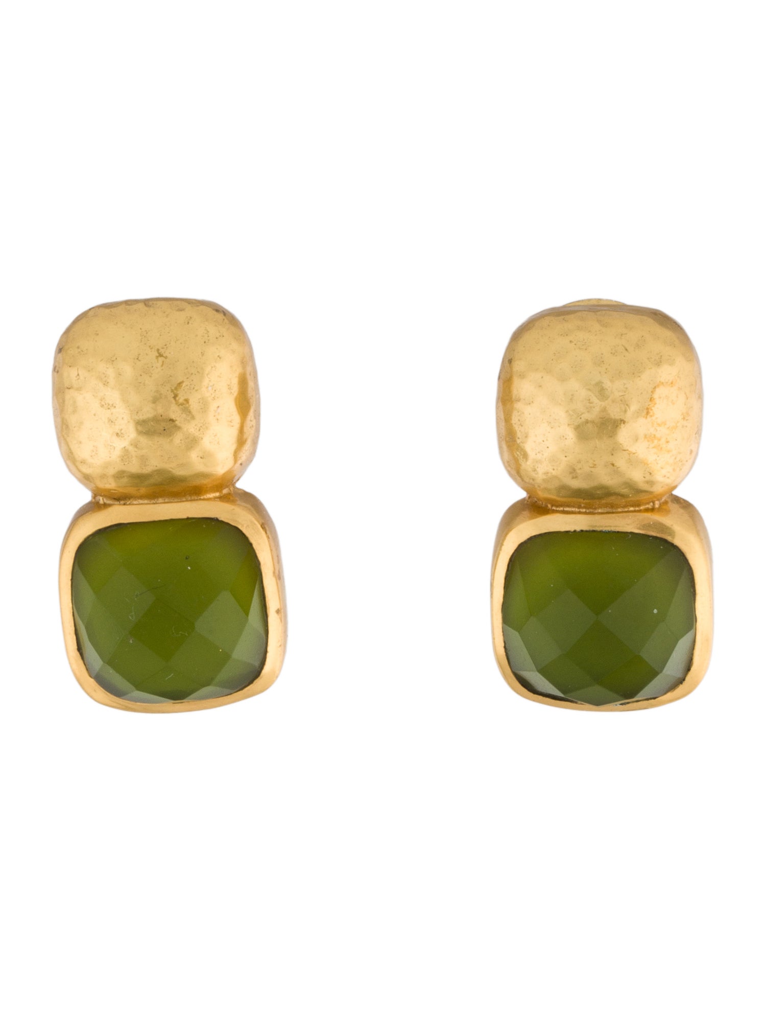 Julie Vos Glass Catalina Drop Earrings