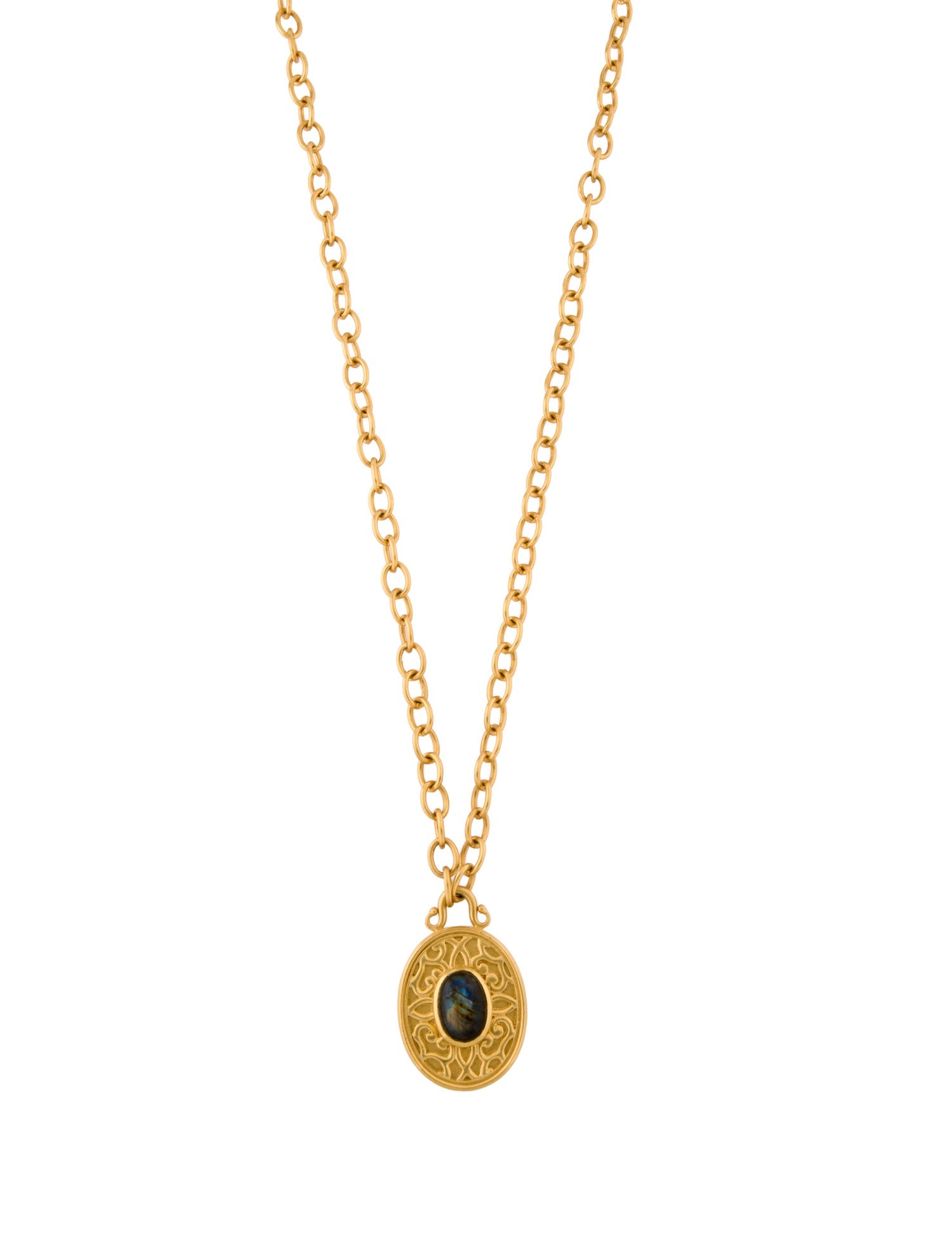 Julie Vos Stone Pendant Necklace