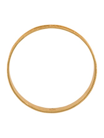 Julie Vos Crystal Savoy Bangle Bracelet