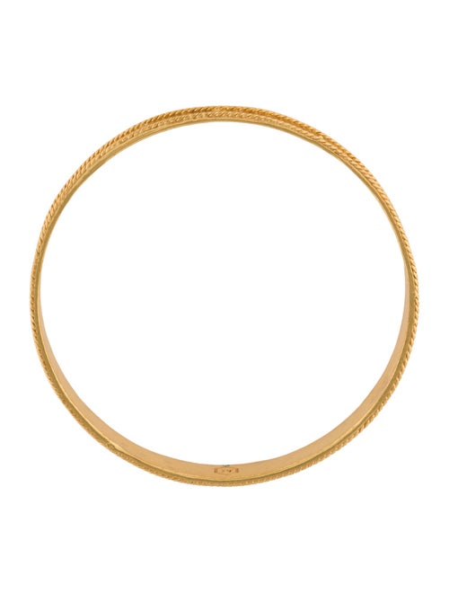 Julie Vos Crystal Savoy Bangle Bracelet