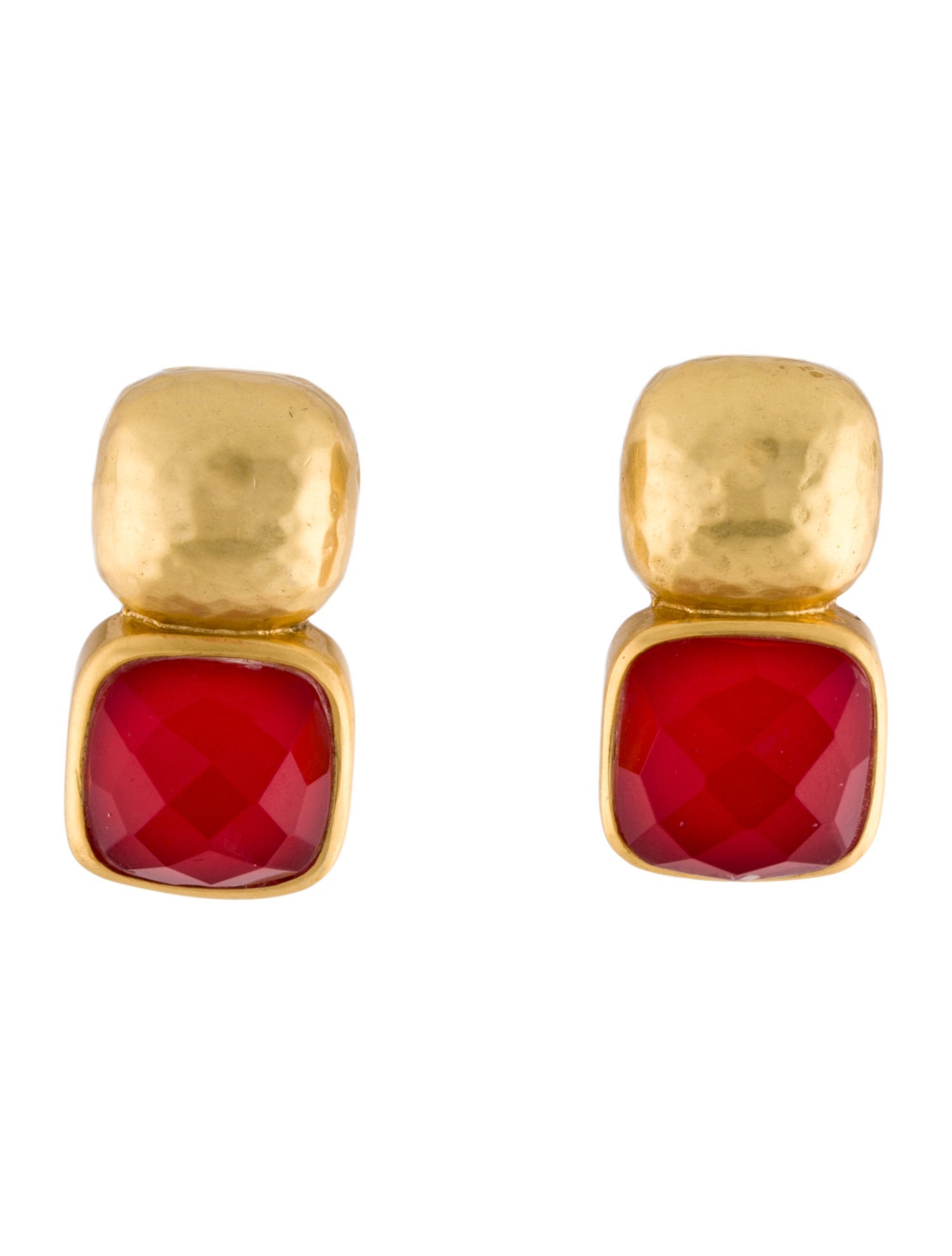 Julie Vos Crystal Cataline Drop Earrings