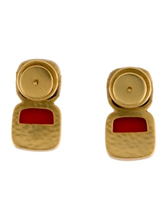 Julie Vos Crystal Cataline Drop Earrings