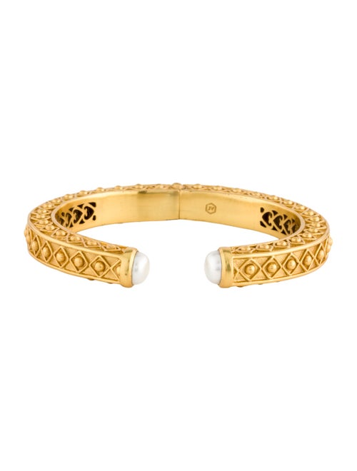 Julie Vos Pearl Cuff Bracelet