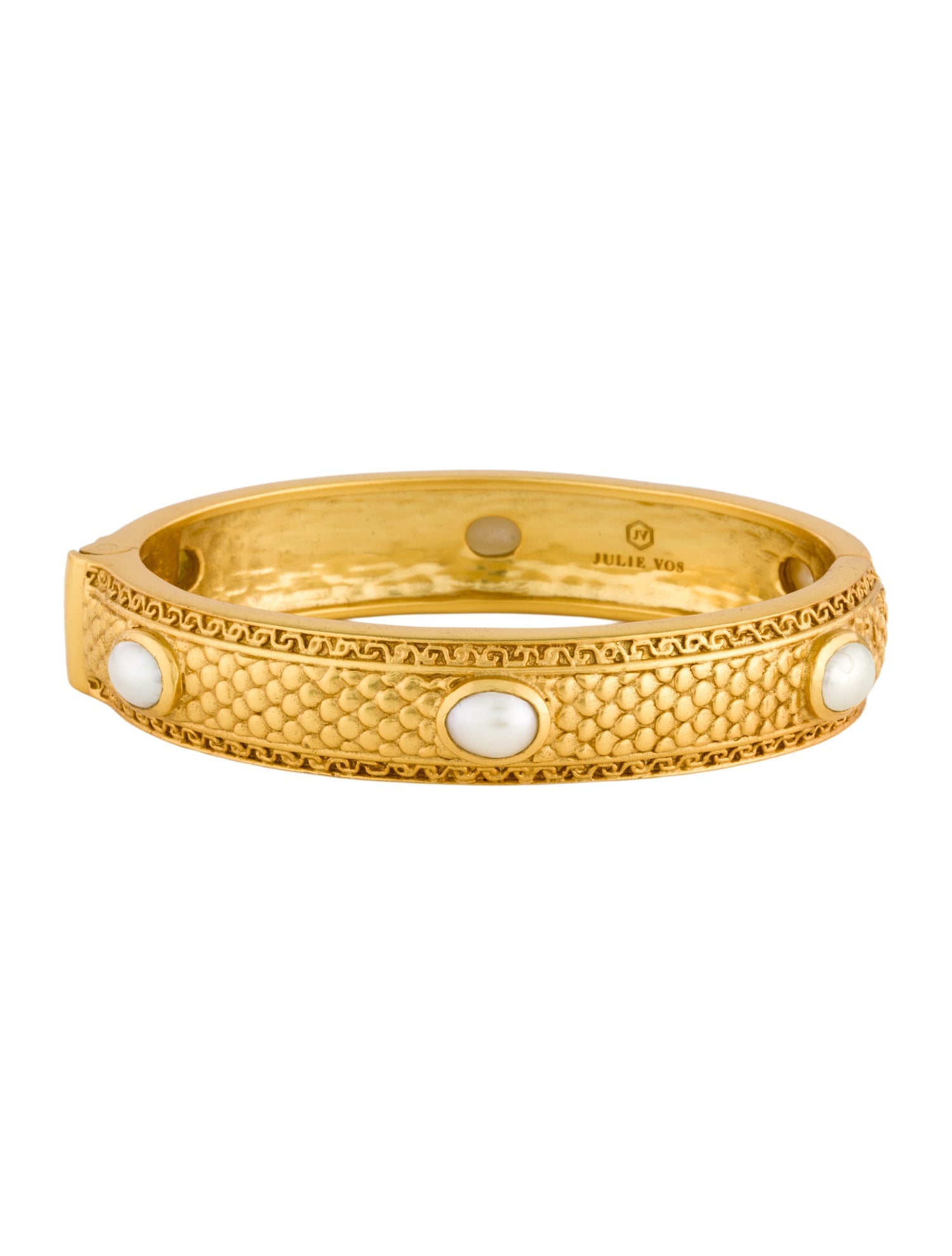 Julie Vos Pearl Bangle Bracelet