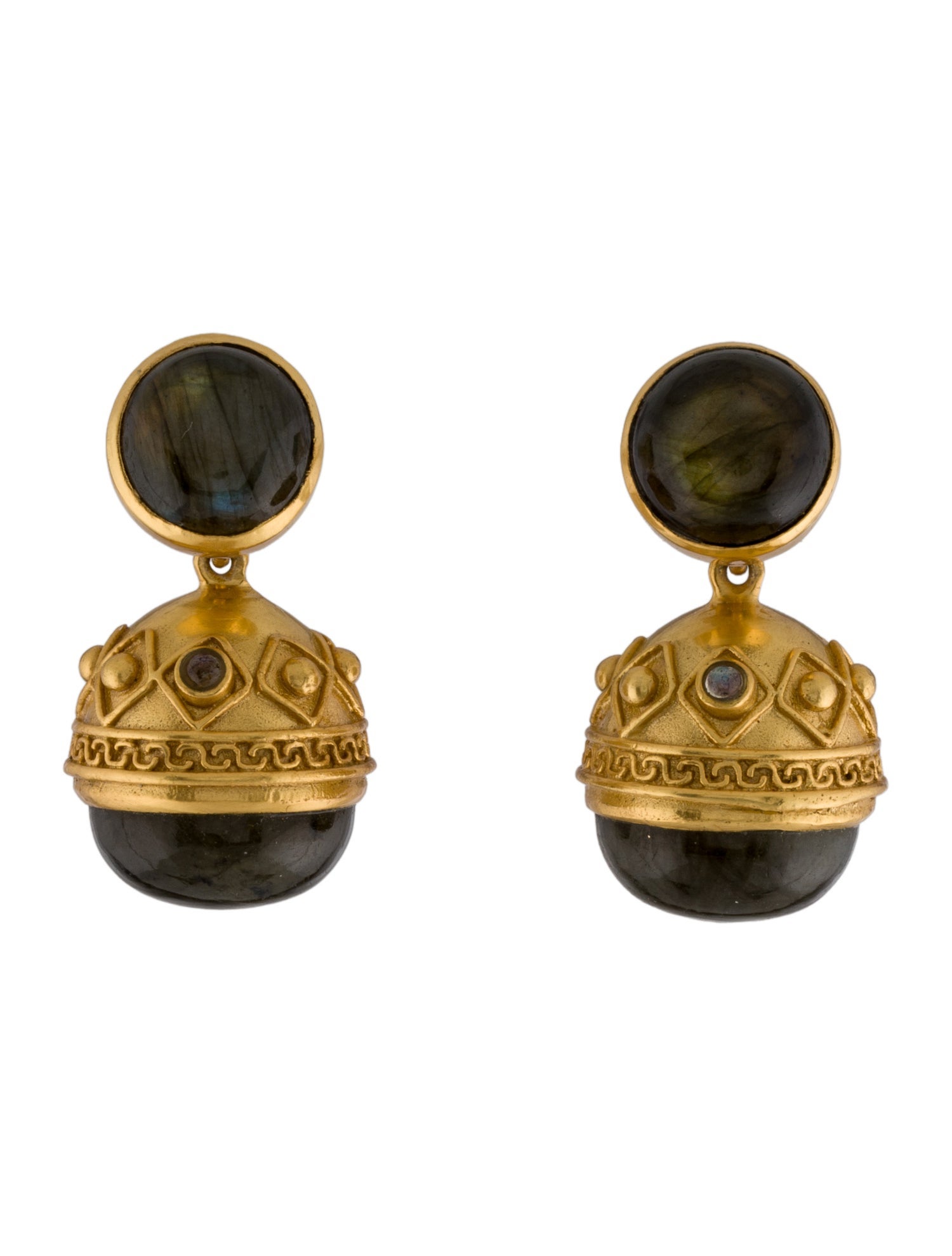 Julie Vos Glass Drop Earrings