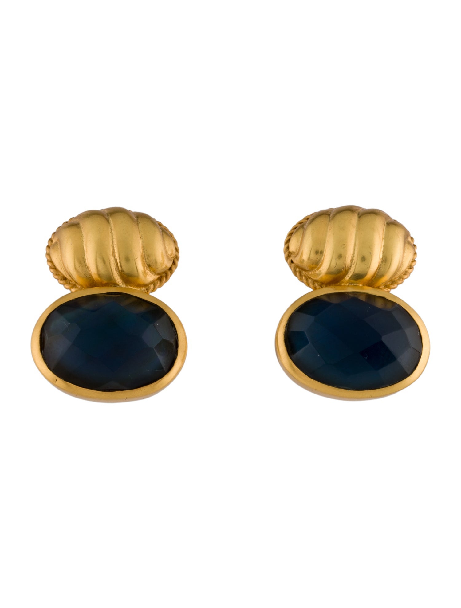 Julie Vos Crystal Drop Earrings