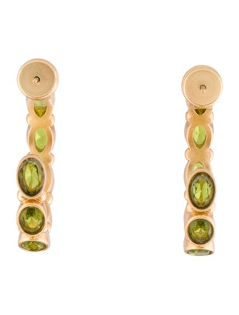 Julie Vos Crystal Mykonos Hoop Earrings