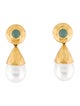 Julie Vos Faux Pearl Drop Earrings
