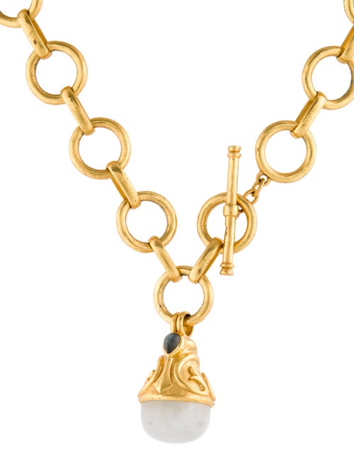 Julie Vos Stone Pendant Necklace