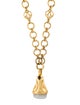 Julie Vos Long Stone Pendant Necklace