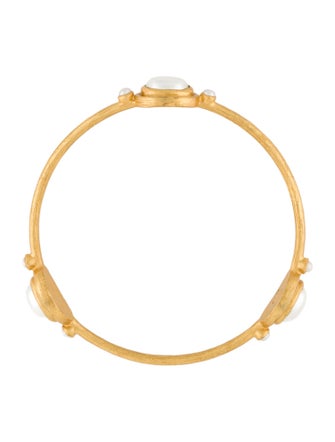 Julie Vos Faux Pearl Bangle