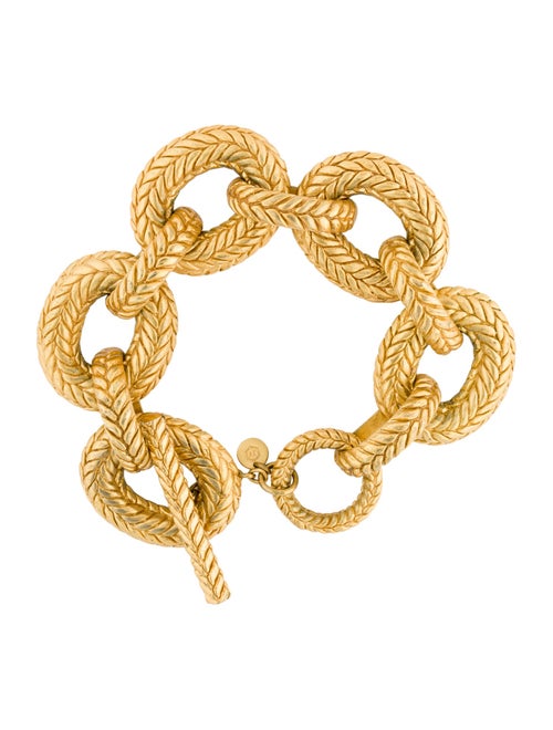 Julie Vos Carved Link Bracelet