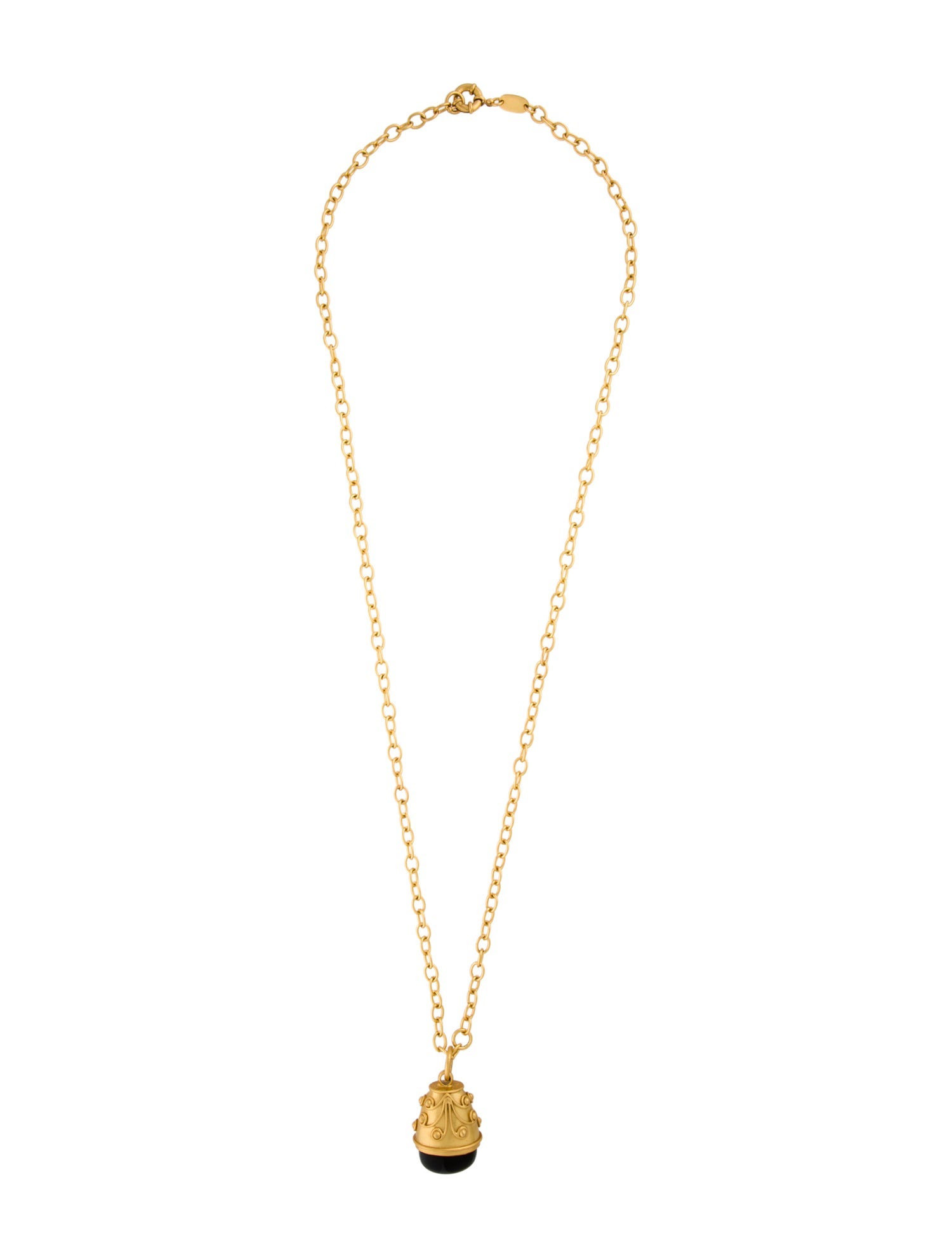 Julie Vos Mother Of Pearl & Resin Statement Pendant Necklace