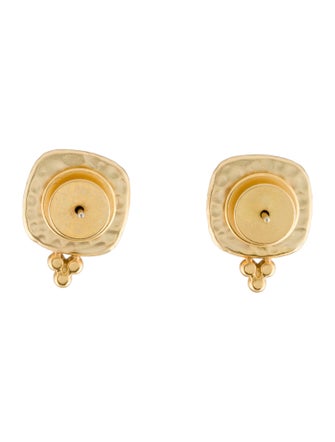 Julie Vos Cubic Zirconia Tudor Stud Earrings