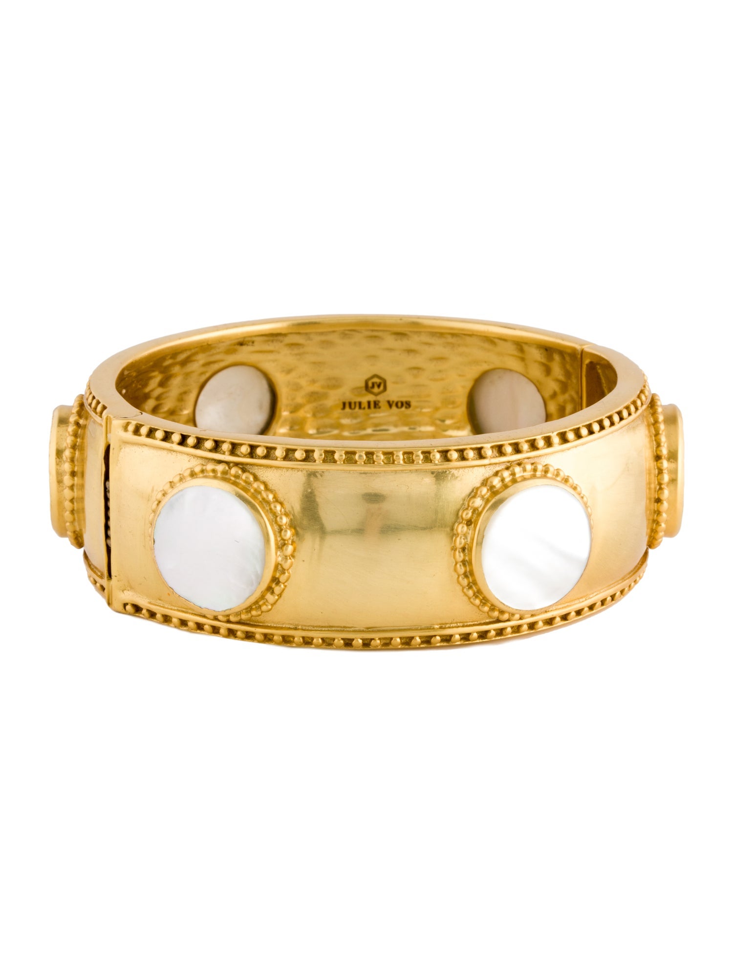 Julie Vos Pearl Cuff Bangle