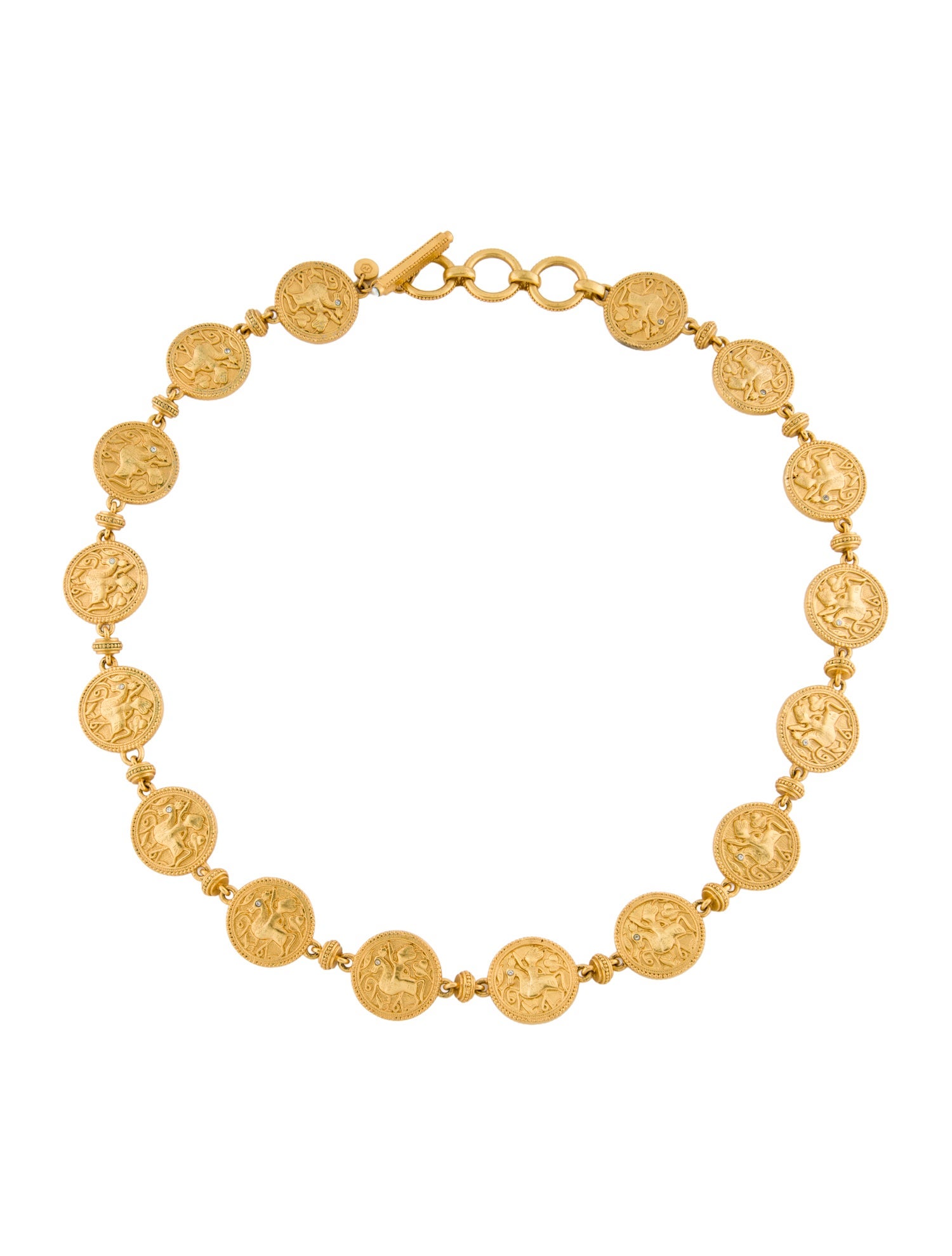 Julie Vos Pearl & Crystal Collar Necklace