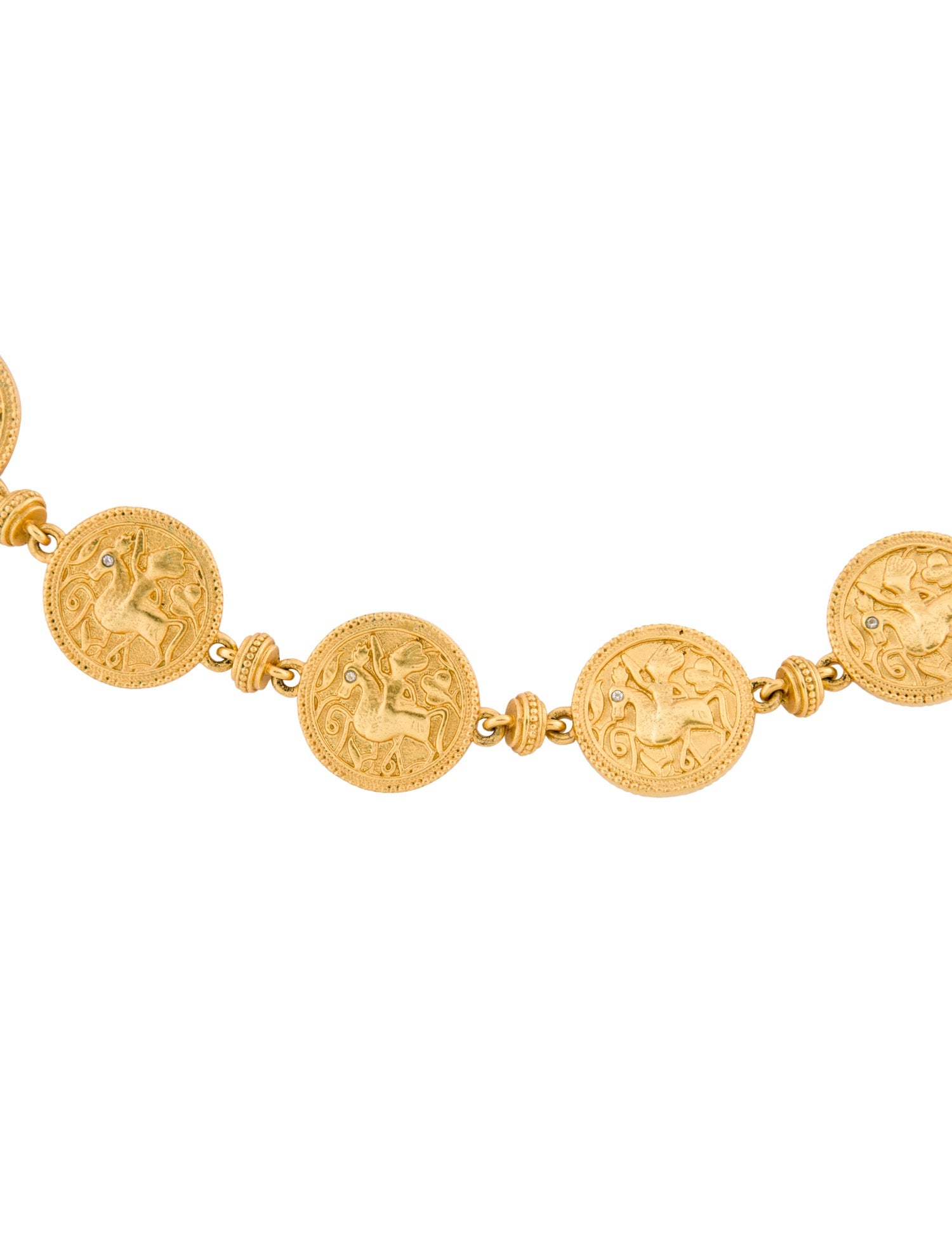 Julie Vos Pearl & Crystal Collar Necklace