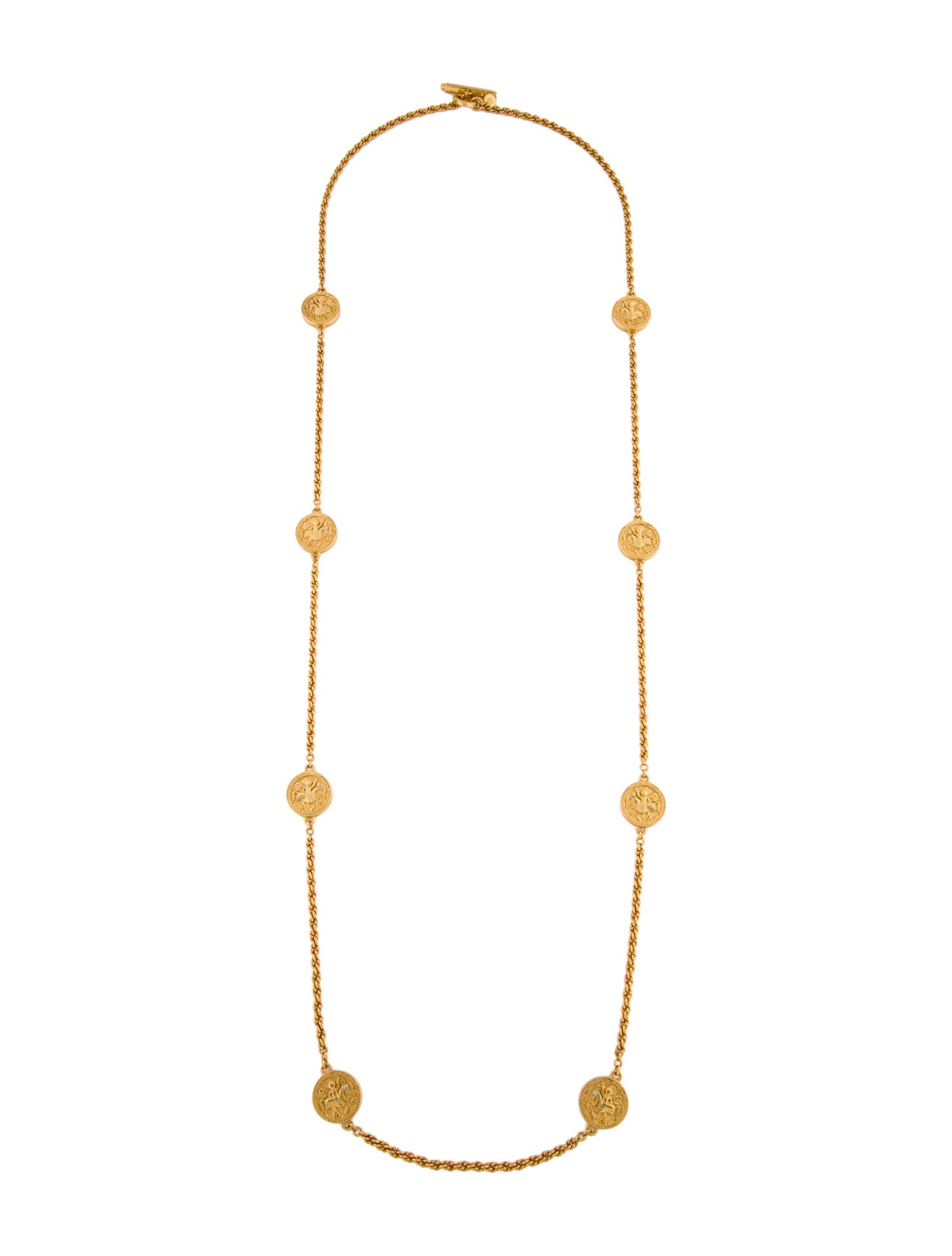 Julie Vos Pearl & Crystal Station Necklace