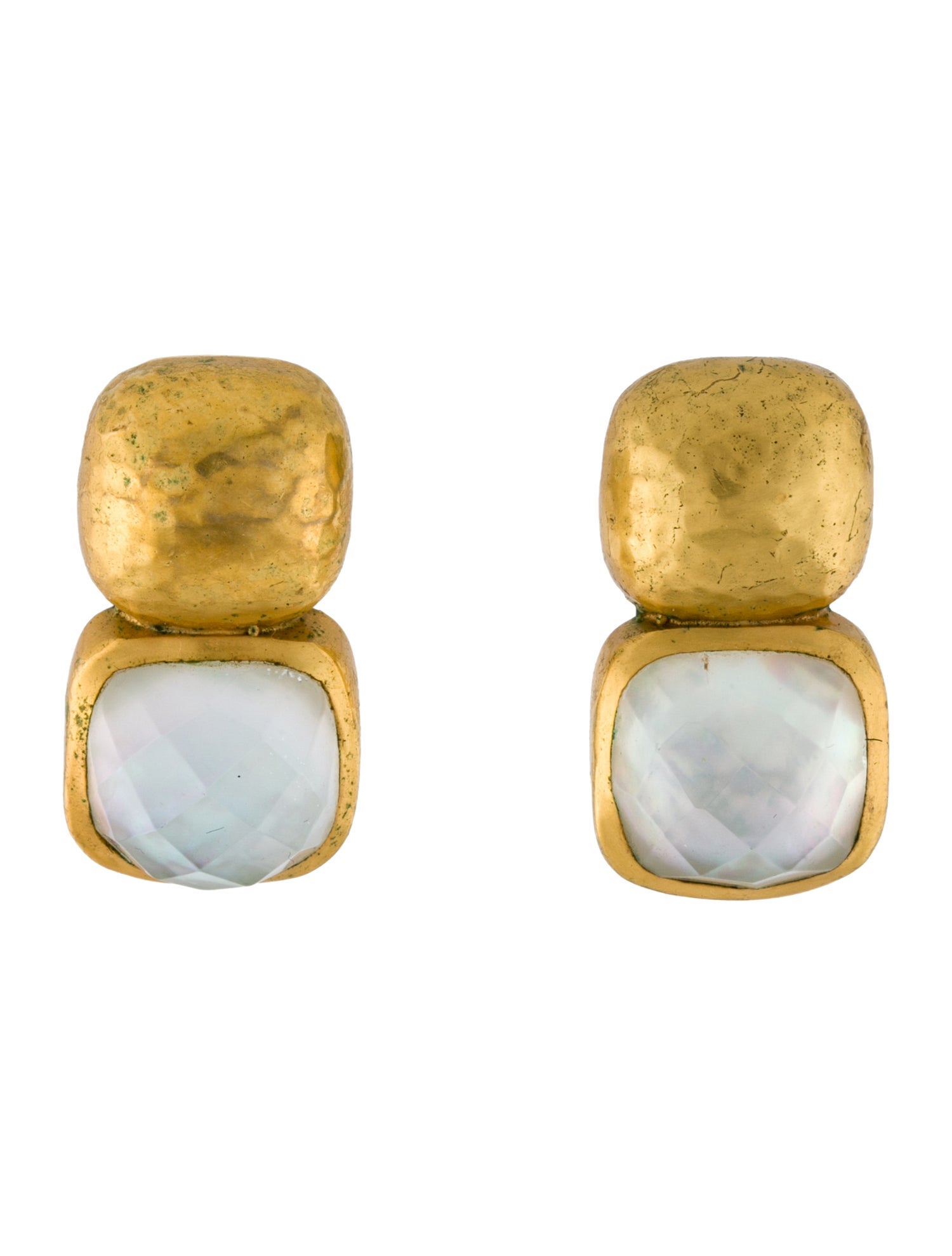 Julie Vos Crystal Cataline Drop Earrings